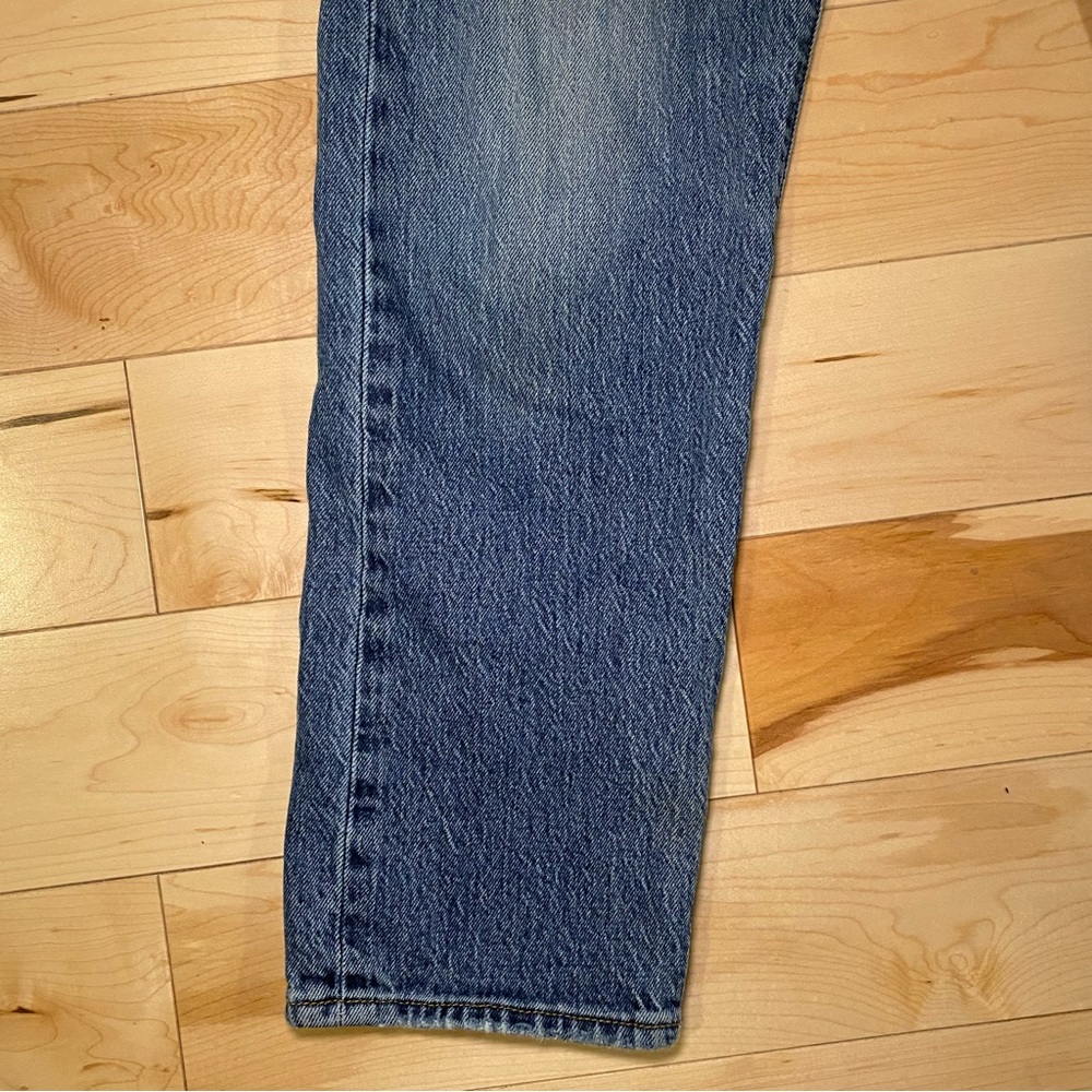💙 LEVI’S Blue Denim Jeans Classic Wedgie Straight Streetwear - Picture 7 of 10